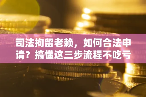 北京司法拘留老赖，如何合法申请？搞懂这三步流程不吃亏！