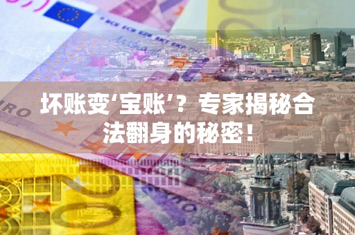 北京坏账变‘宝账’？专家揭秘合法翻身的秘密！