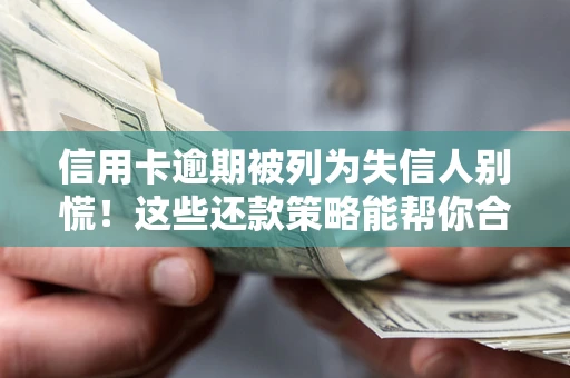 北京信用卡逾期被列为失信人别慌！这些还款策略能帮你合法止损
