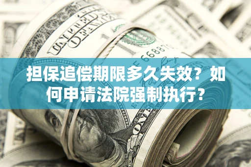 北京担保追偿期限多久失效？如何申请法院强制执行？