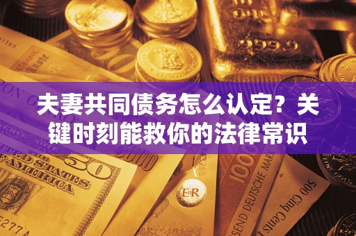 北京夫妻共同债务怎么认定？关键时刻能救你的法律常识