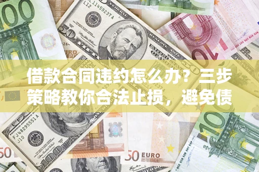 北京借款合同违约怎么办？三步策略教你合法止损，避免债务危机升级