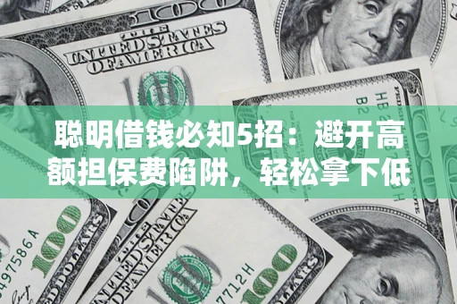 北京聪明借钱必知5招：避开高额担保费陷阱，轻松拿下低息贷款