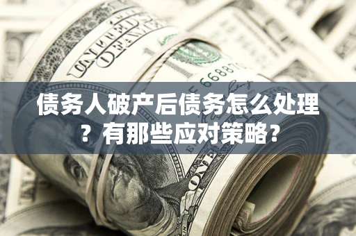 北京债务人破产后债务怎么处理？有那些应对策略？